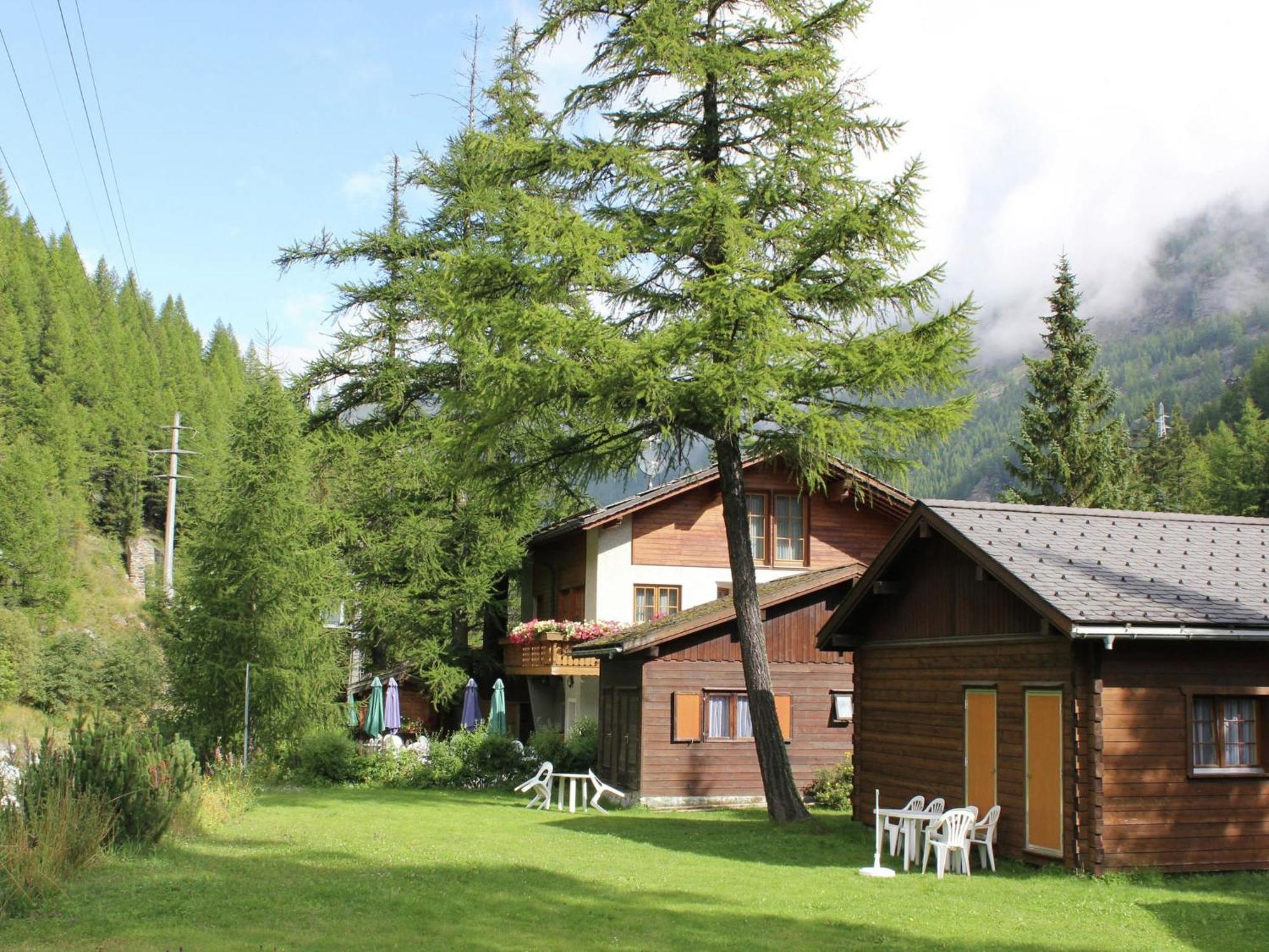 Villa Modern Chalet In Saas Balen With Garden Extérieur photo